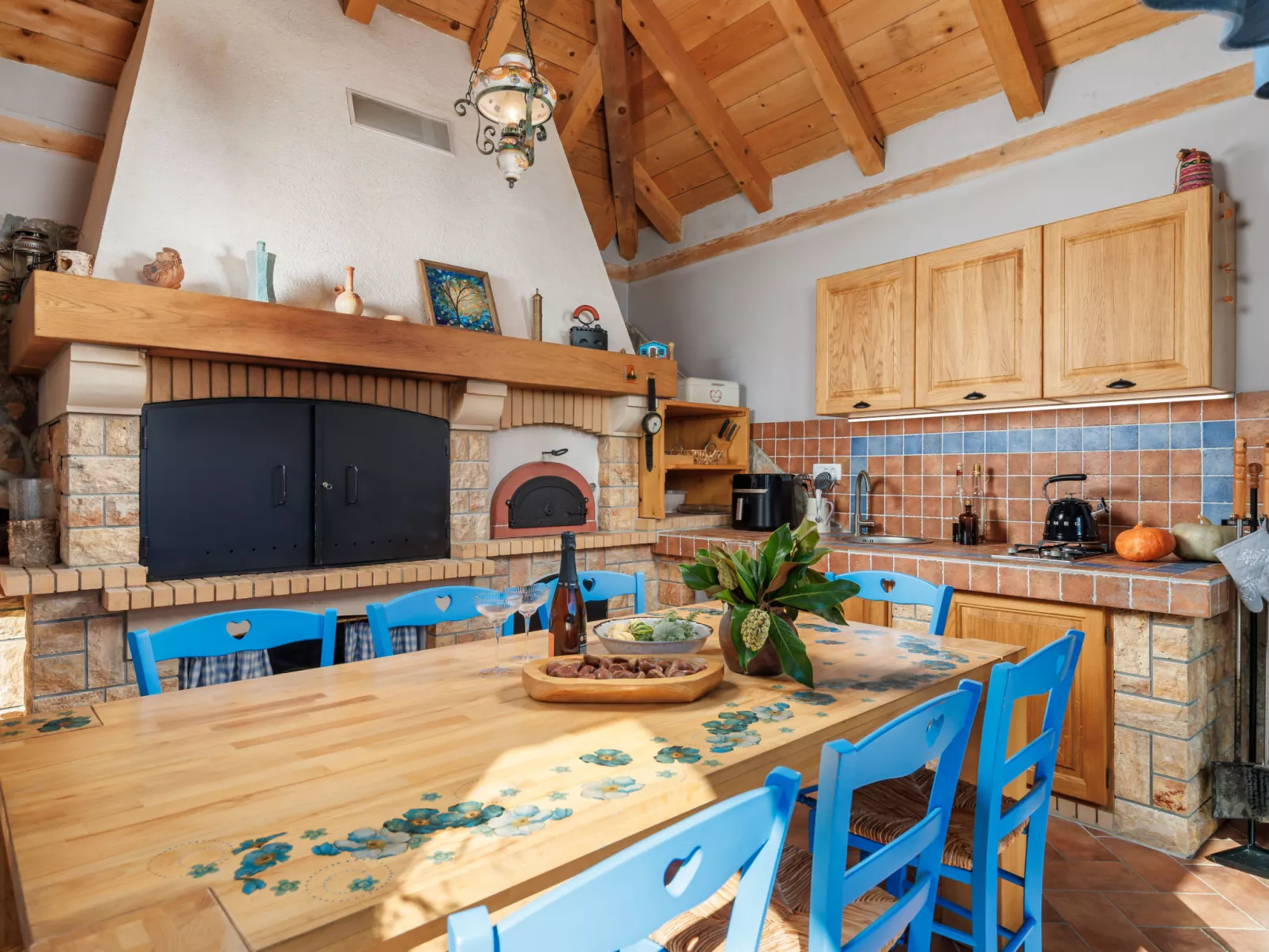 House Hillside Lodge - Binnen