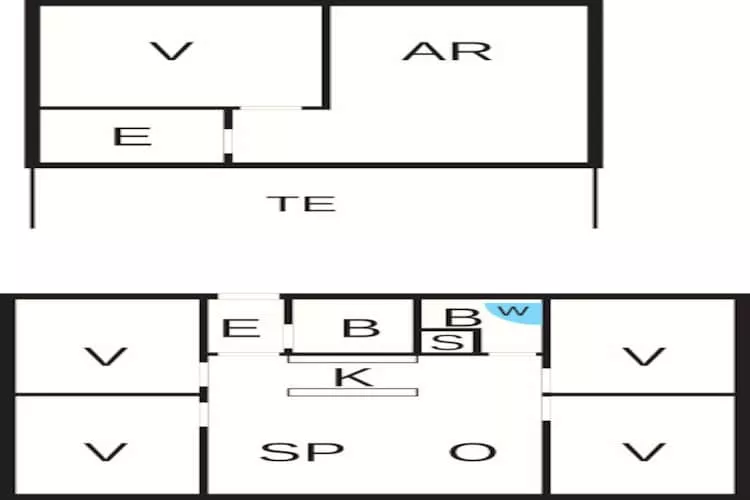 5 sterren vakantie huis in Løkken - Plattegrond