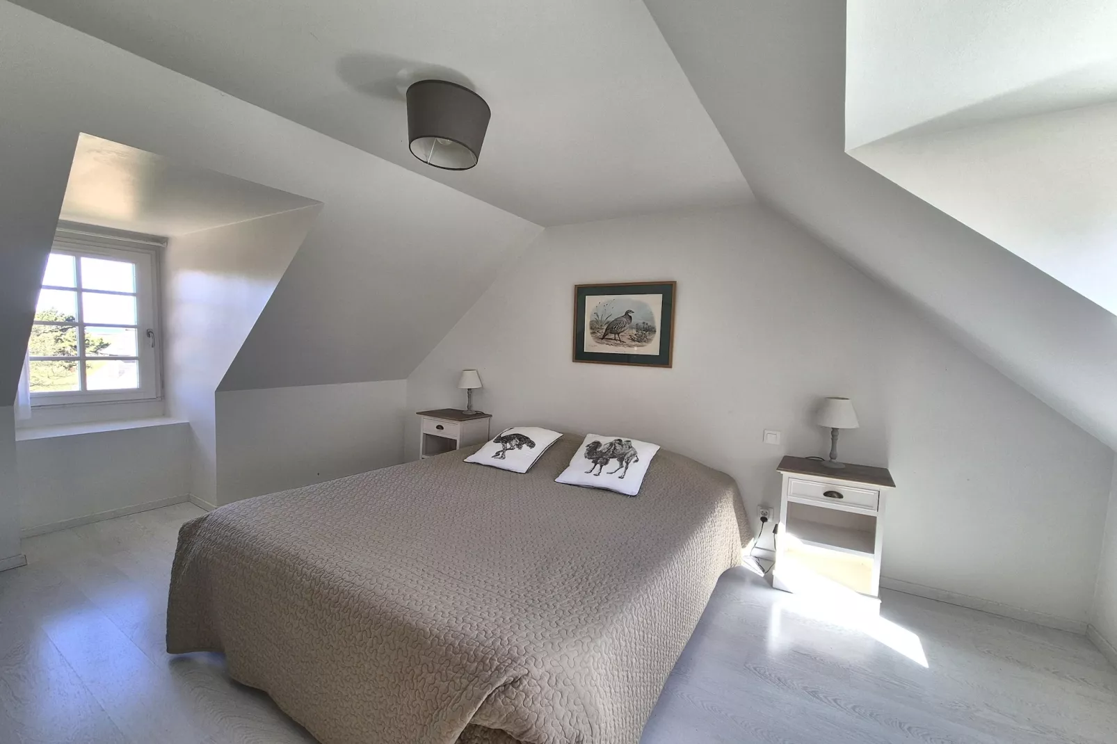 Beautiful country house on common property Plougrescant - Slaapkamer