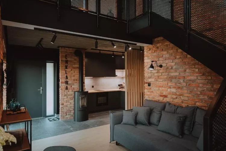 Dom wakacyjny LOFT 1 Nowy Podleś - Woonkamer