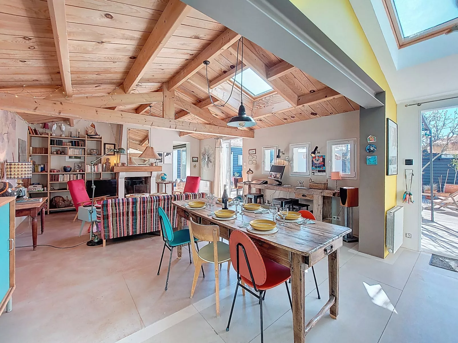 Tranquille en bord de Mer - Binnen