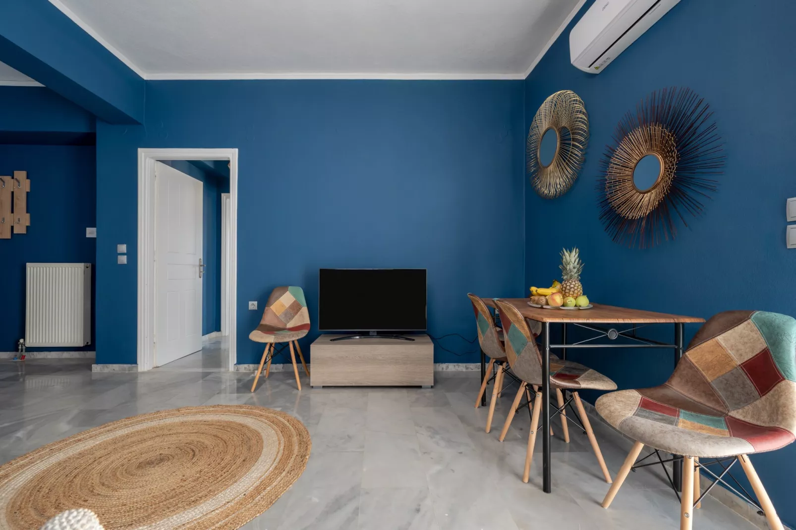Spyros Villa Apartment 3 - Woonkamer