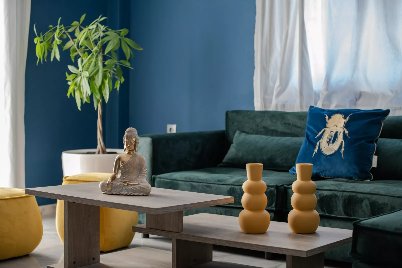 Spyros Villa Apartment 3 - Woonkamer