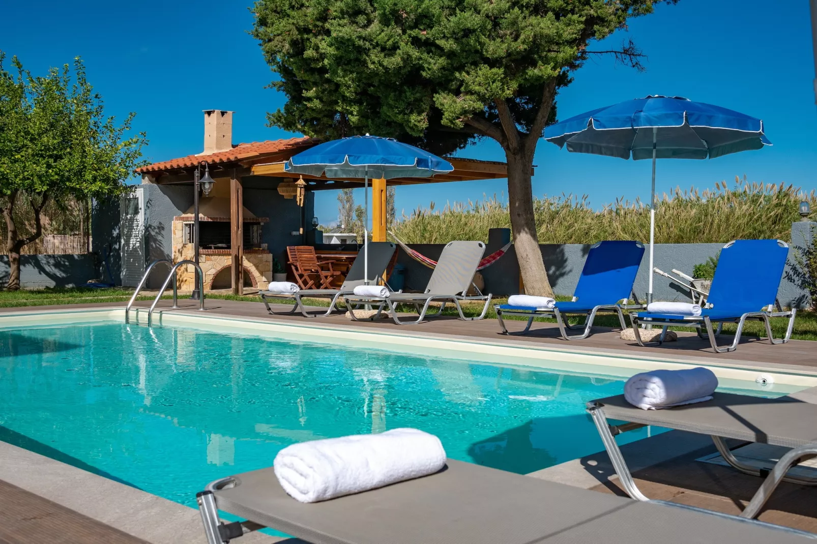 Spyros Villa Apartment 1 - Zwembad