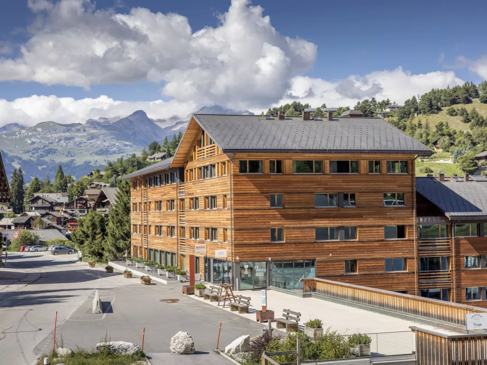 SWISSPEAK Resorts Vercorin - Buiten