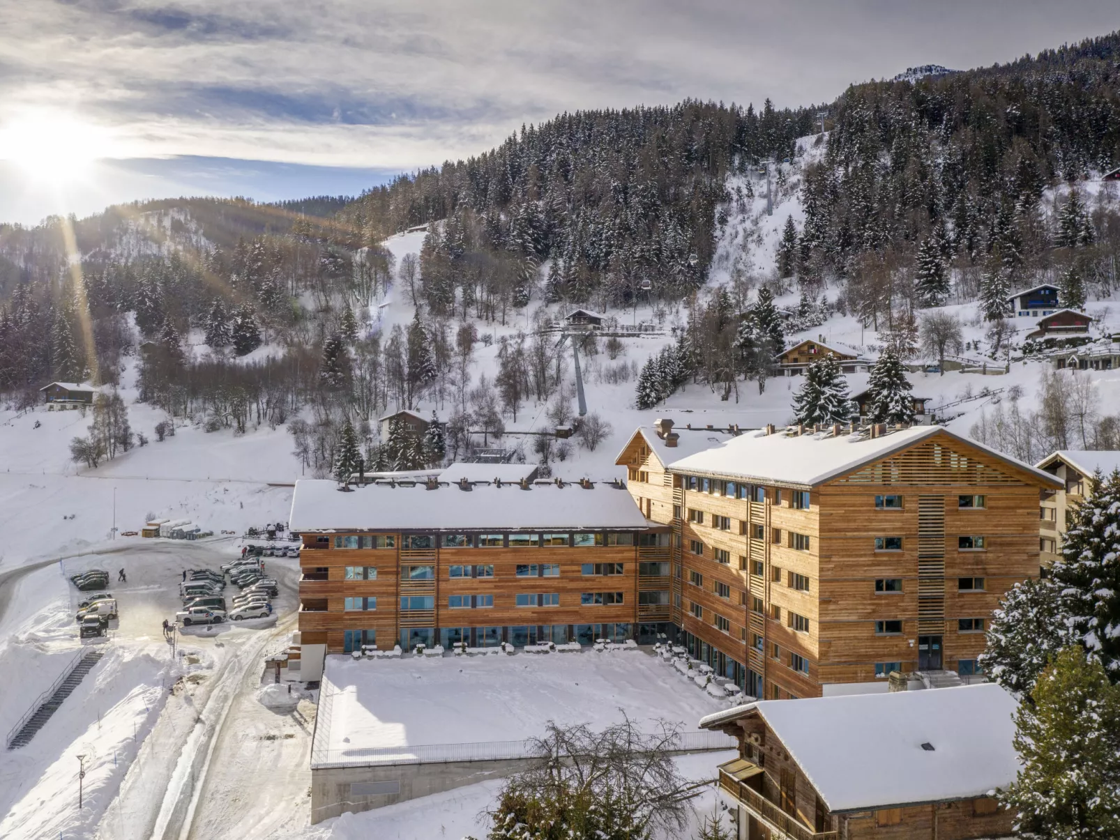 SWISSPEAK Resorts Vercorin - Buiten
