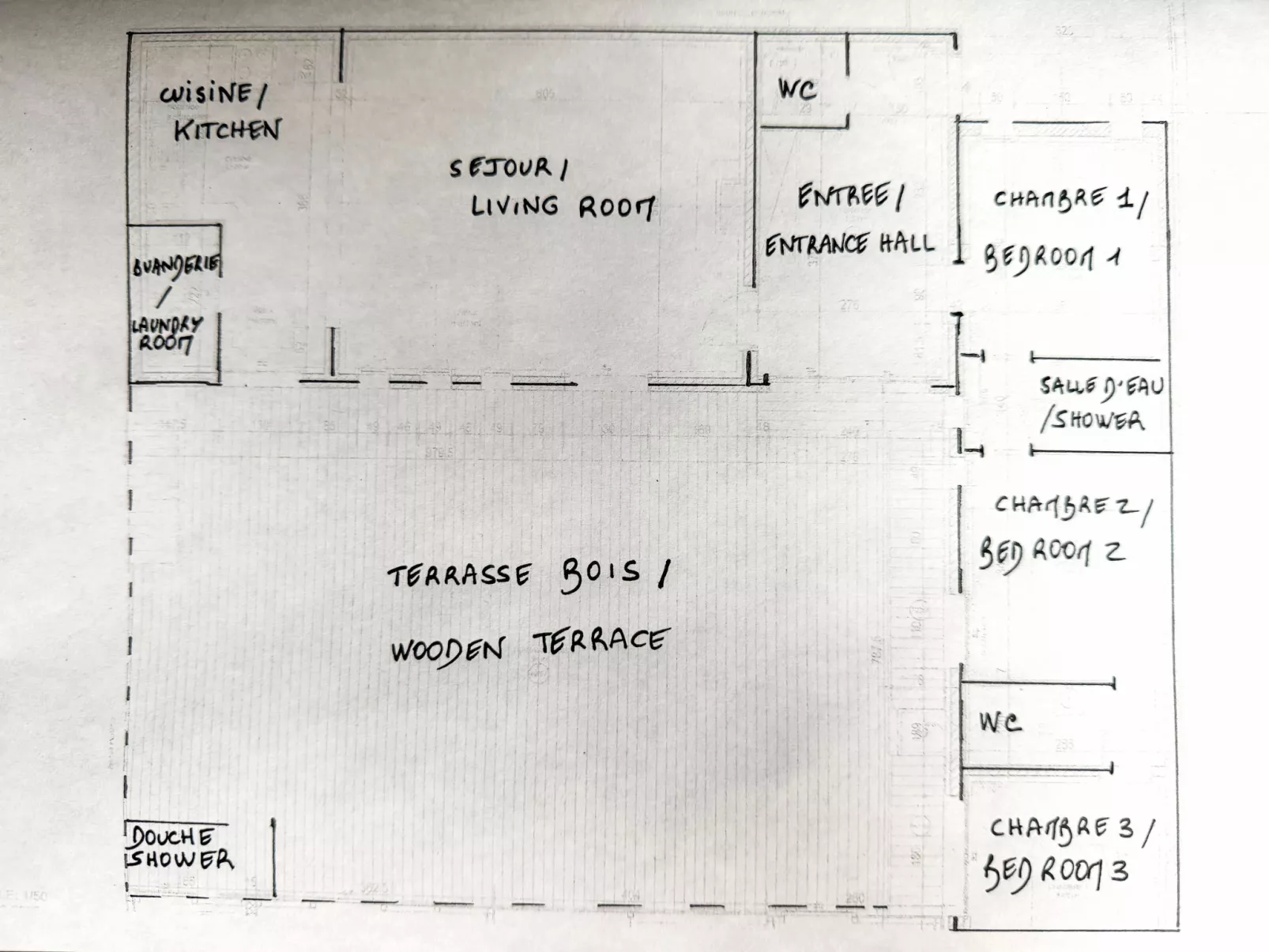 Tranquille en bord de Mer - Binnen