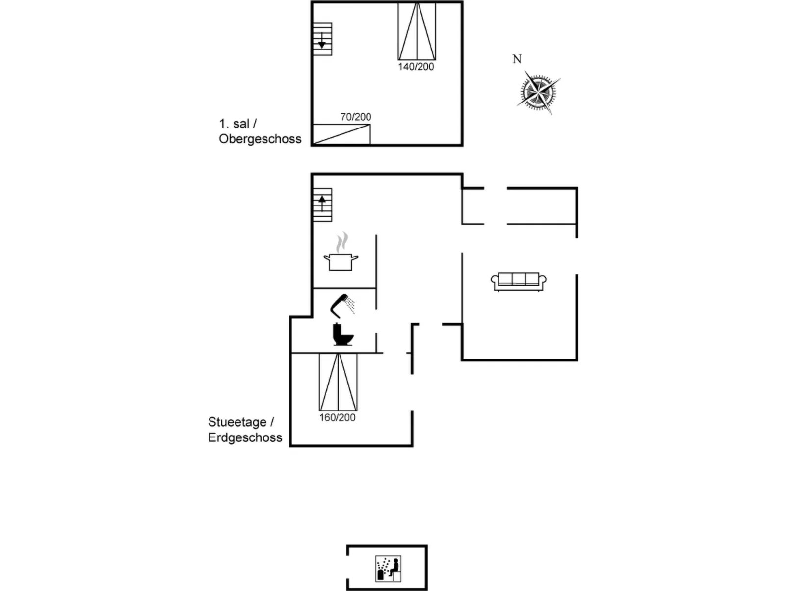 "Eeli" - 150m from the sea - Binnen