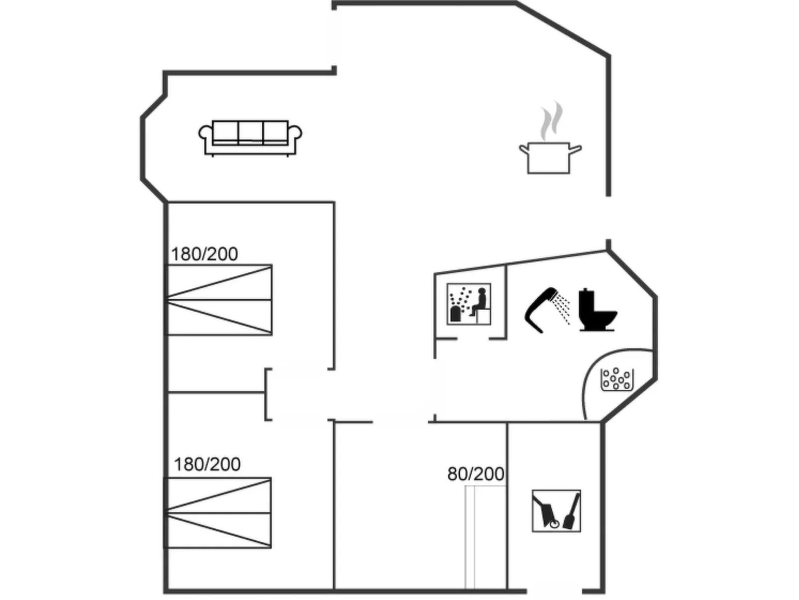 "Zafirka" - 364m from the sea