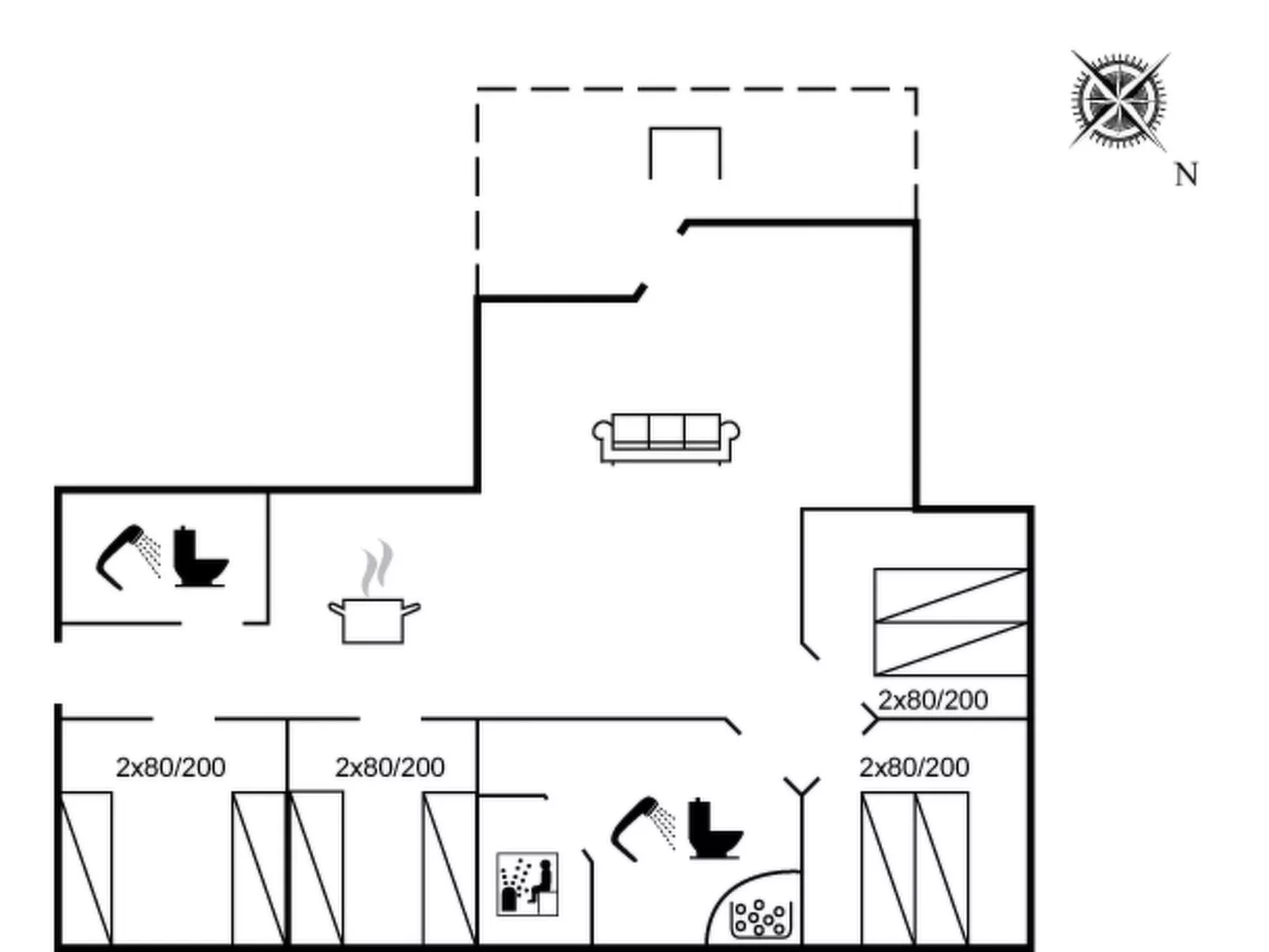 "Silke" - 600m from the sea - Binnen