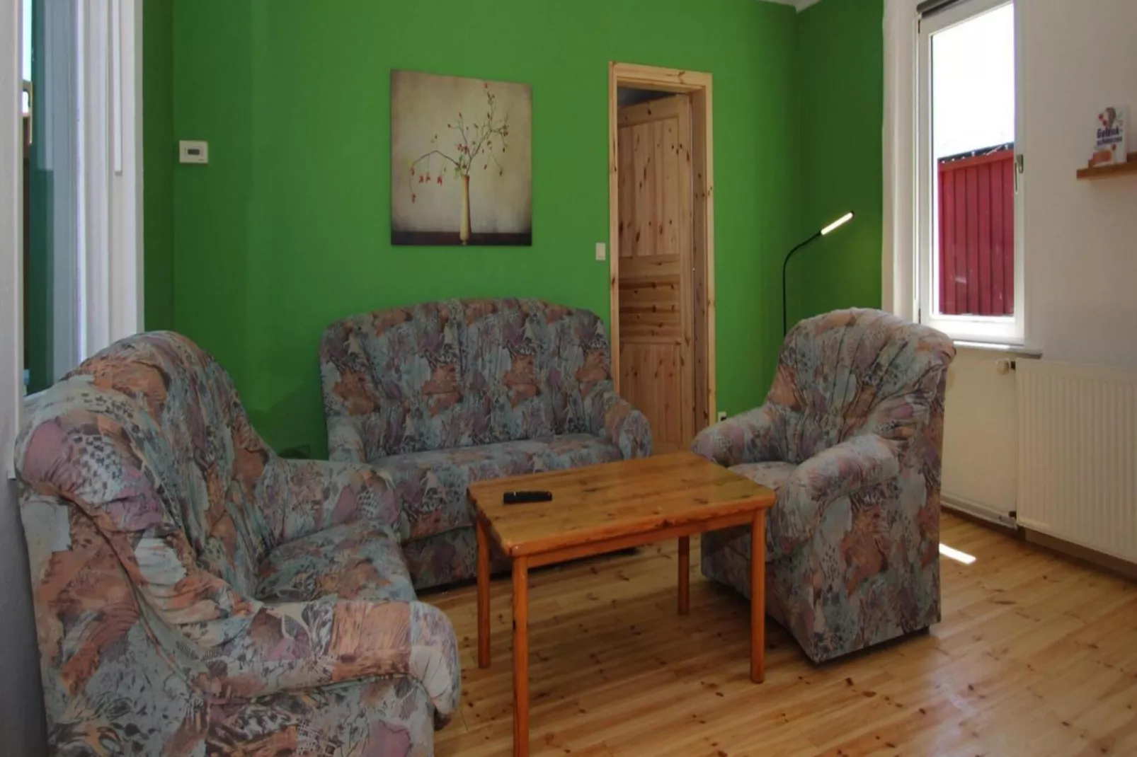 Bungalow 6 Waren - Woonkamer