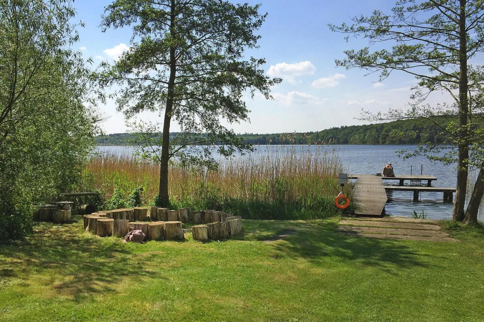 Reihenbungalow - Tuinen zomer