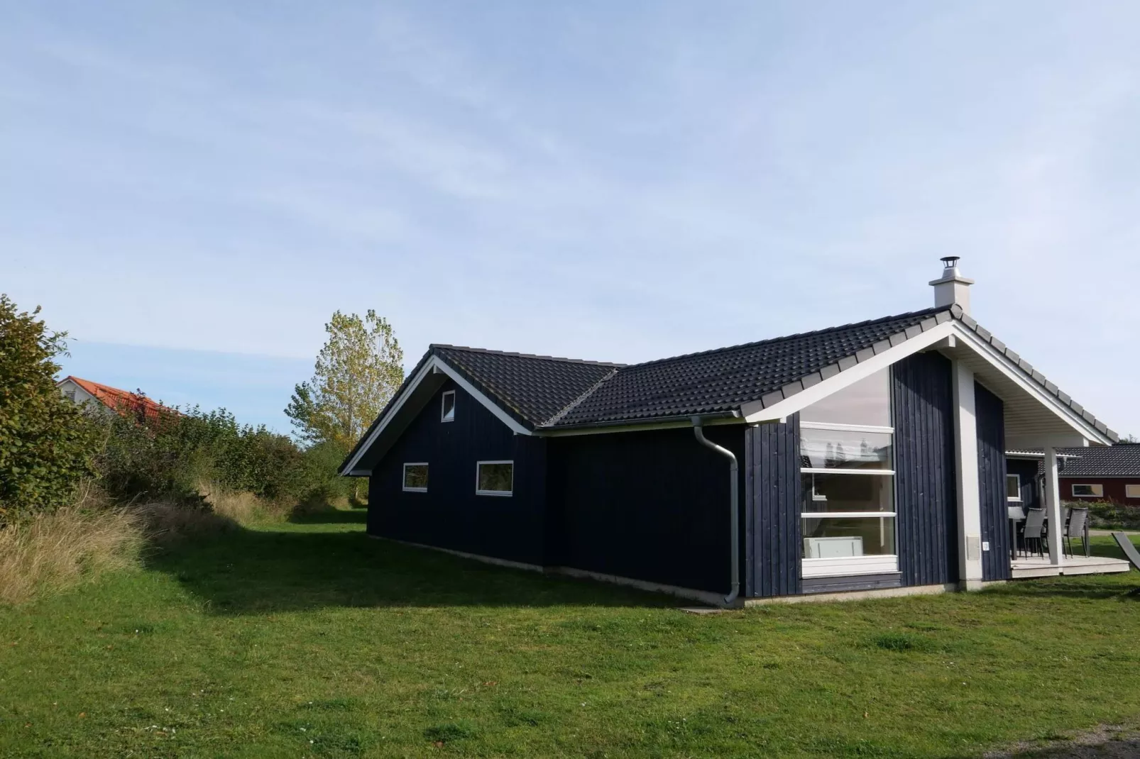 Villa met privésauna voor tien personen - Buitenlucht
