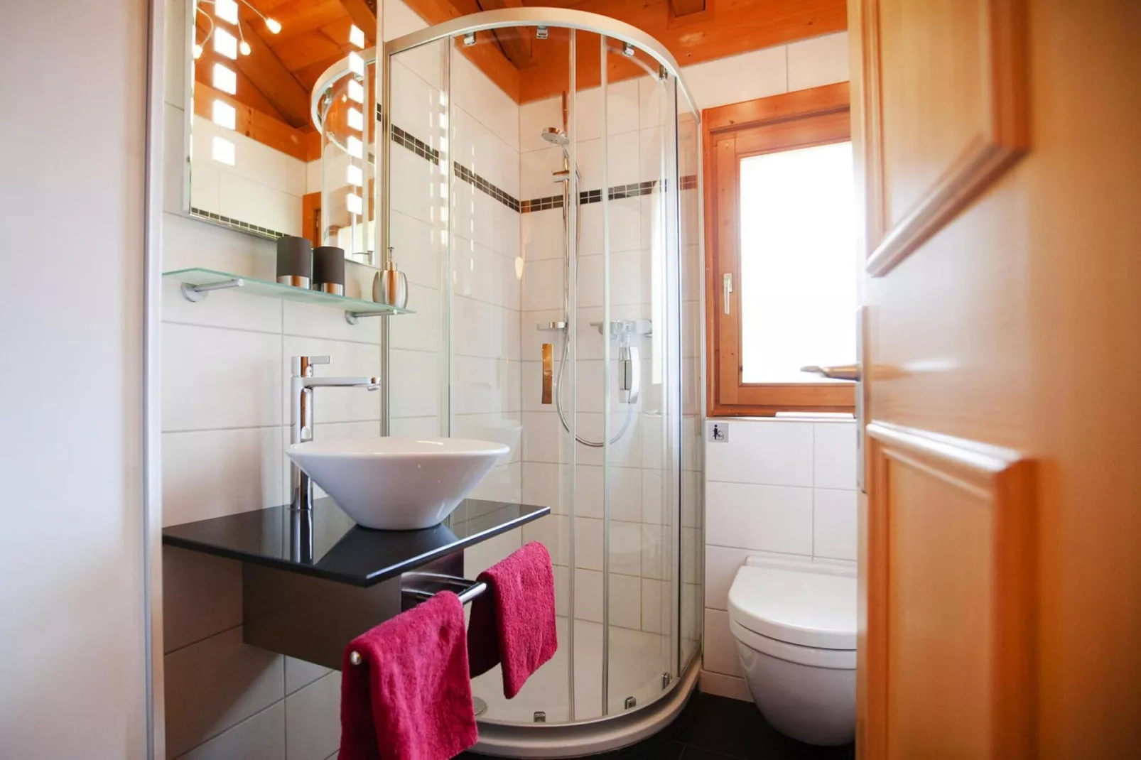 Blockhaus Stamsried-Typ A - Badkamer