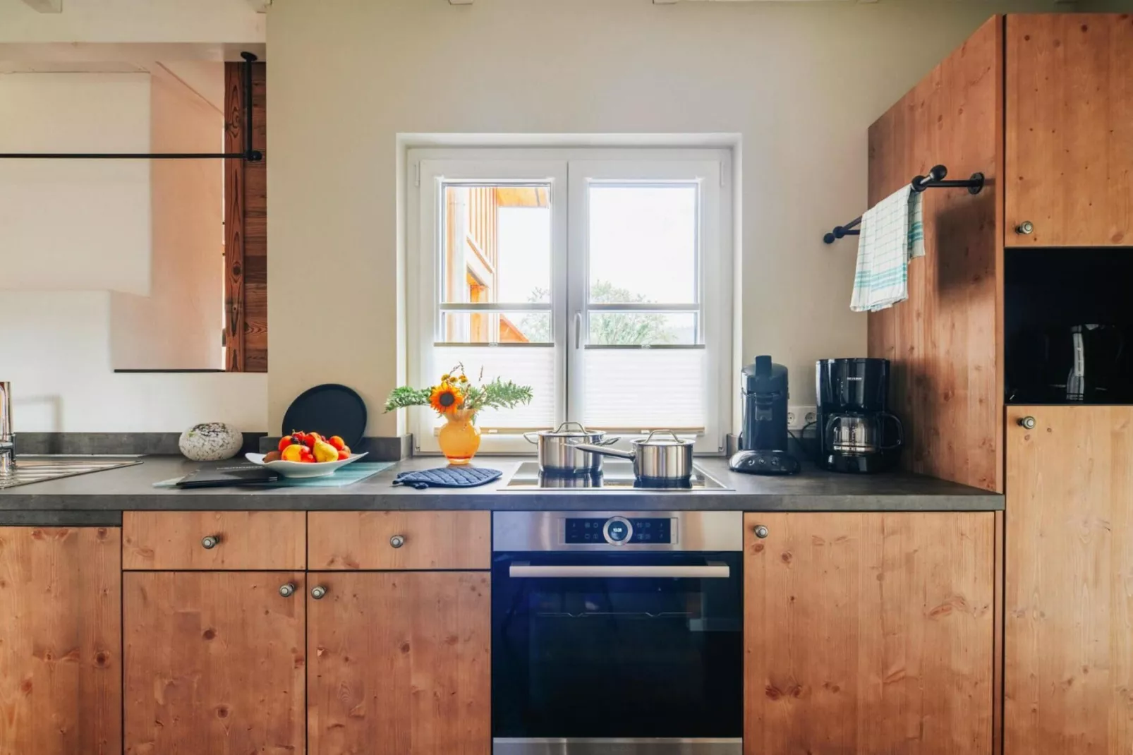 Premium Lodge Plus 4 Erw 2 Kinder - Keuken