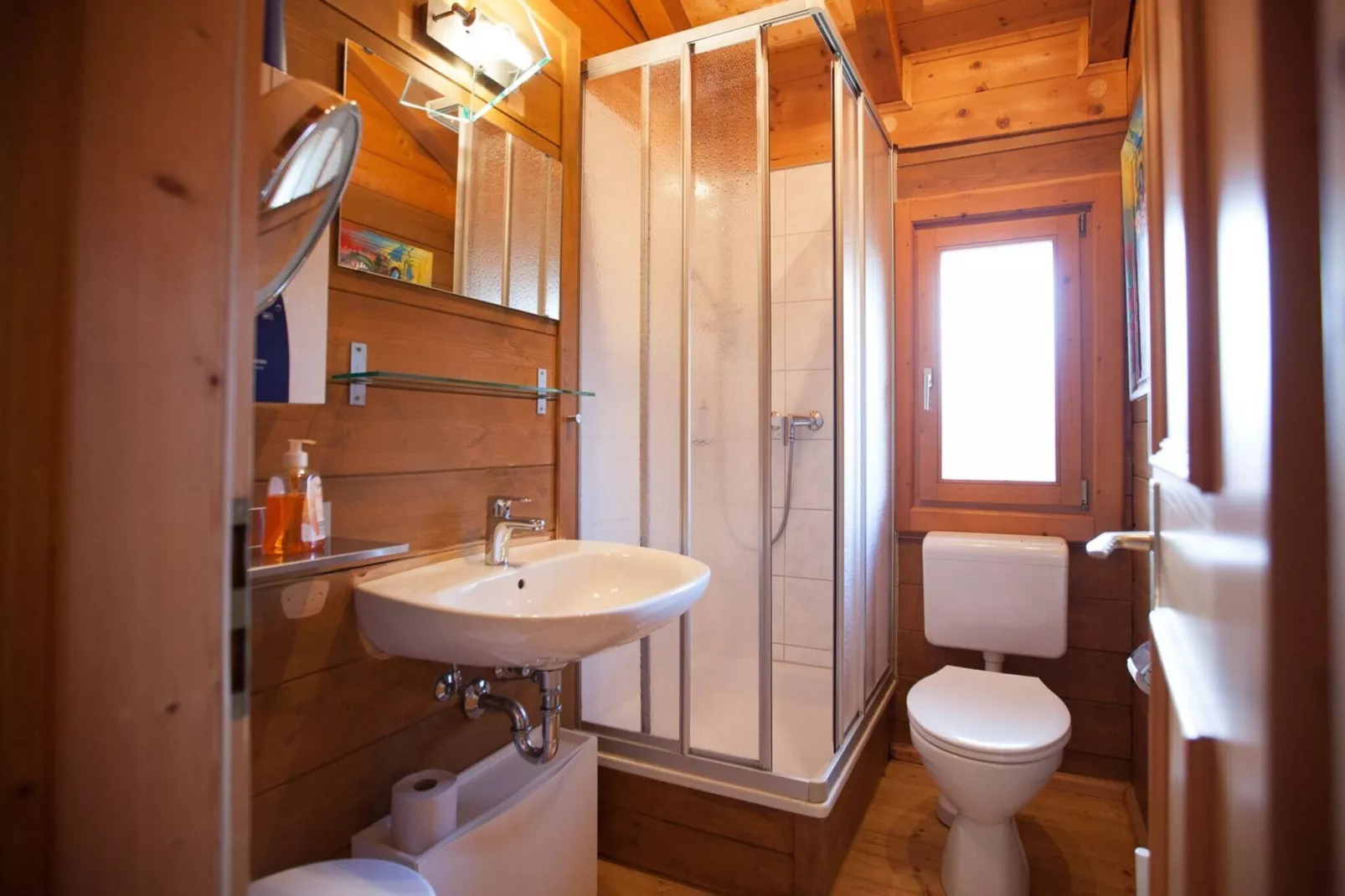 Blockhaus Stamsried-Typ A - Badkamer