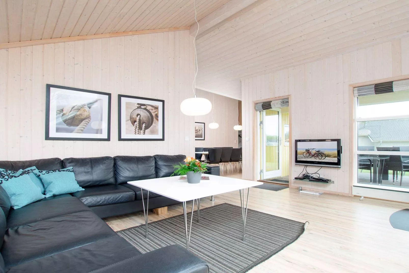 Villa met privésauna voor tien personen - Binnen