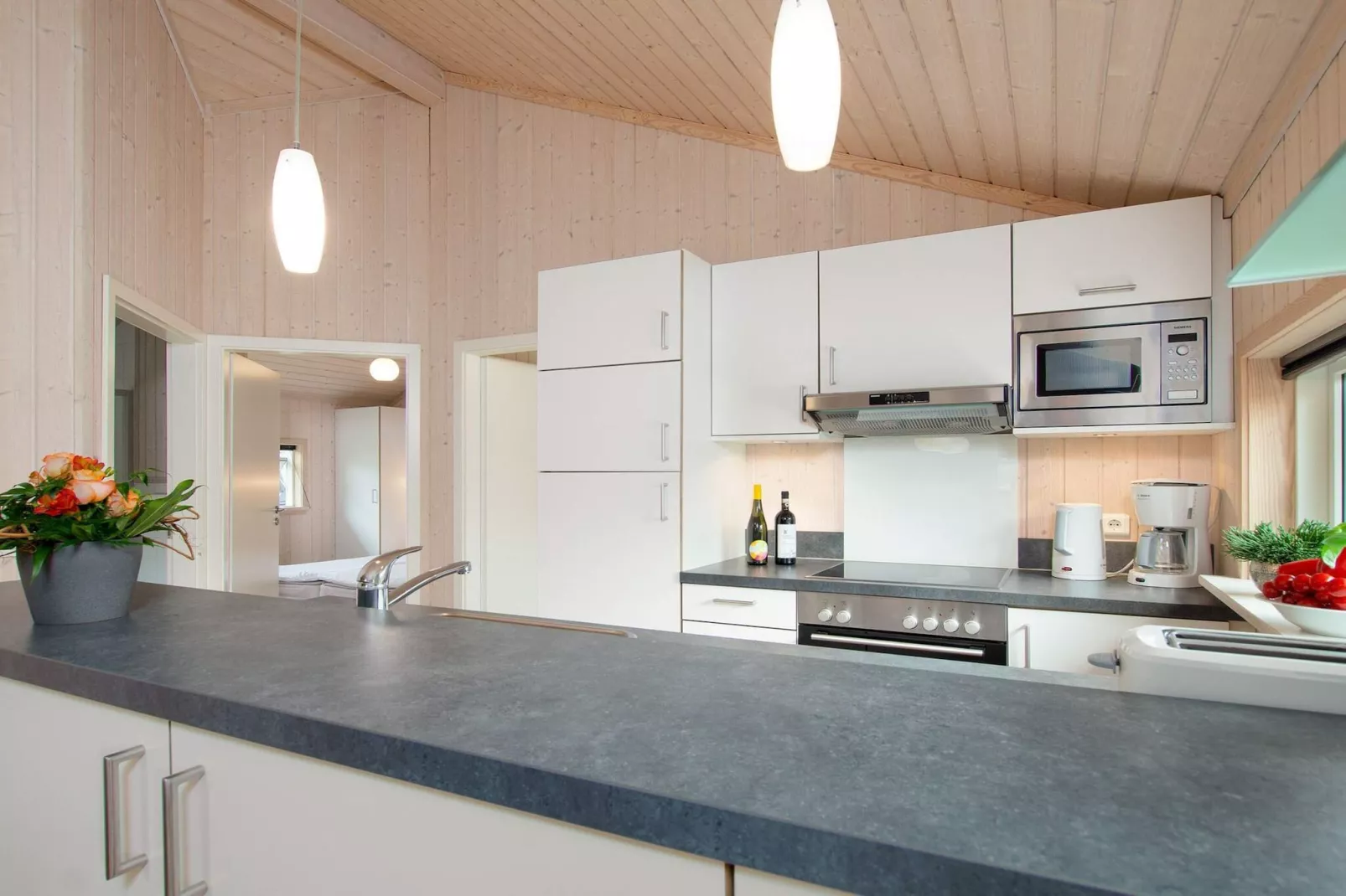 Fantastisch vakantiehuis met terras - Binnen