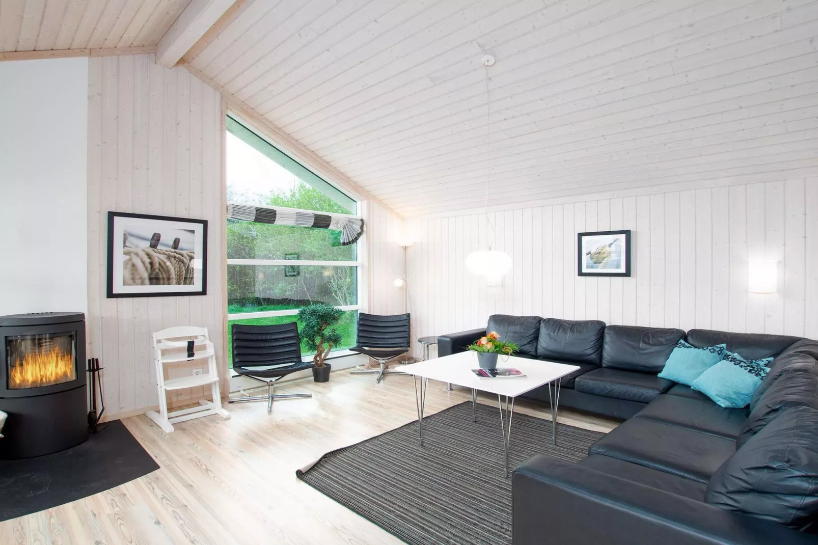 Deens huis vlakbij de Oostzeekust - Binnen