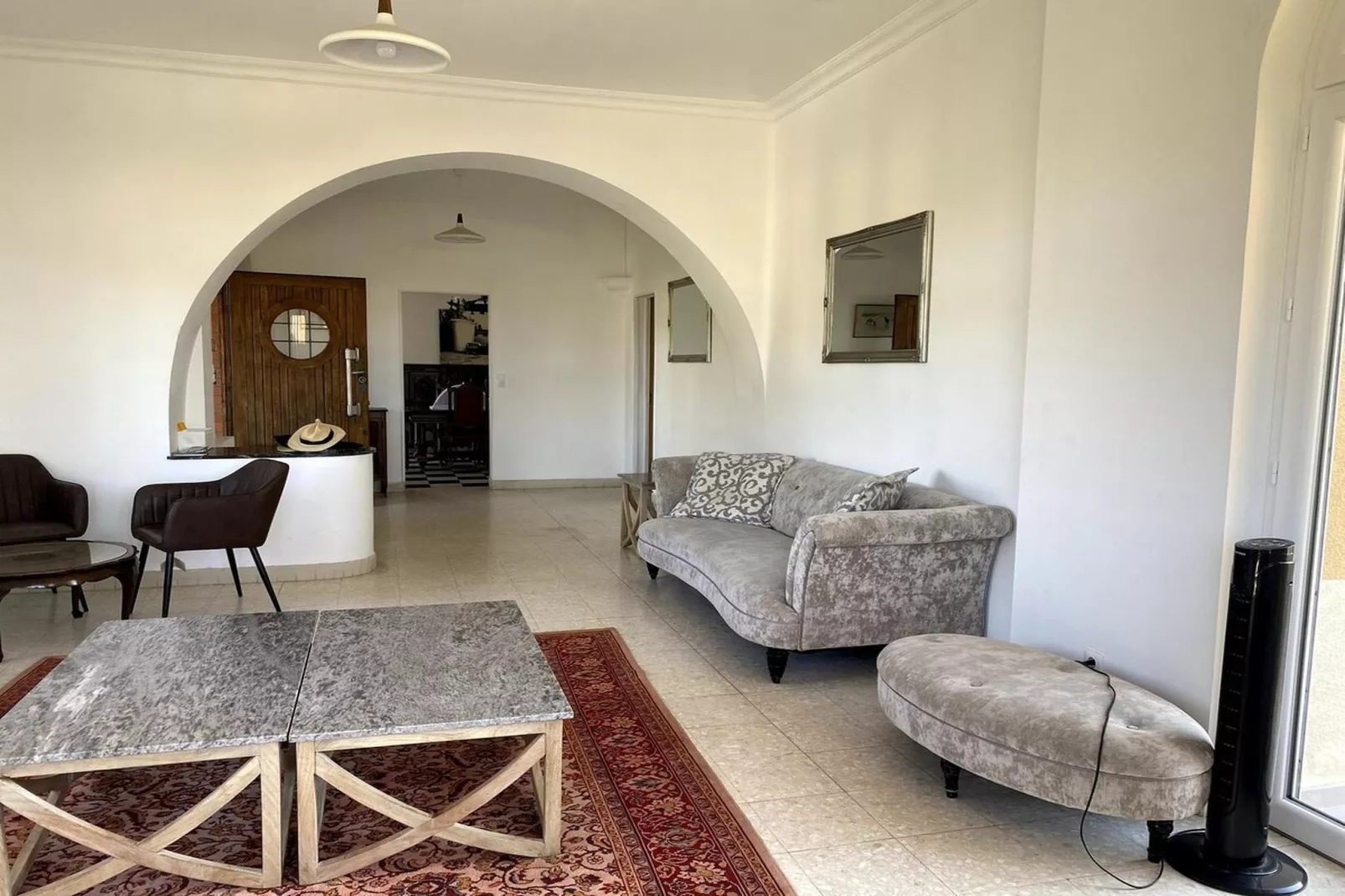 Grande Maison et piscine privée - Woonkamer