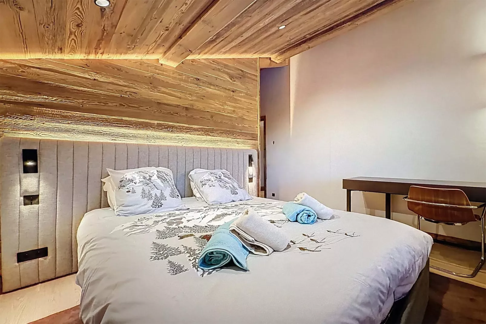 Chalet Shangri-La in la Rosière - Slaapkamer