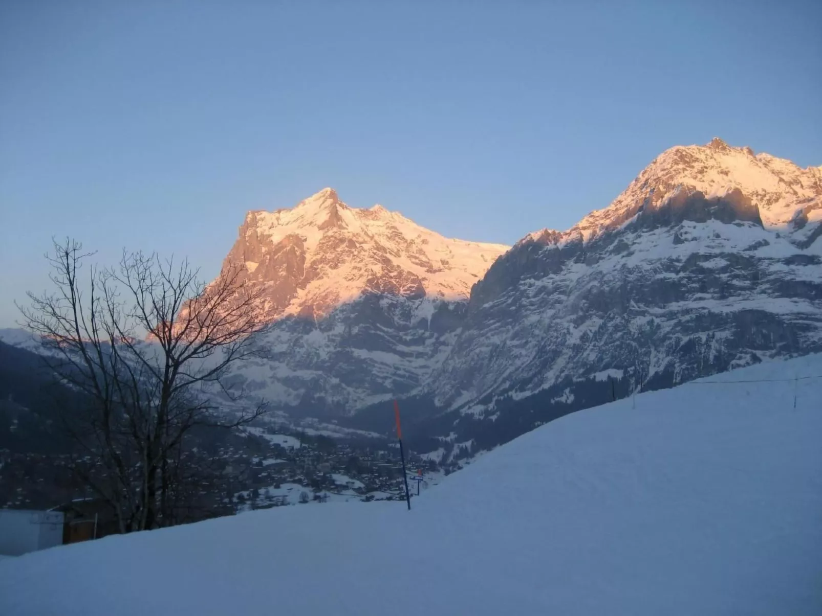 Ski-in/ Ski-out Nordostwand 4-Bett-Ferienwohnung - Buiten