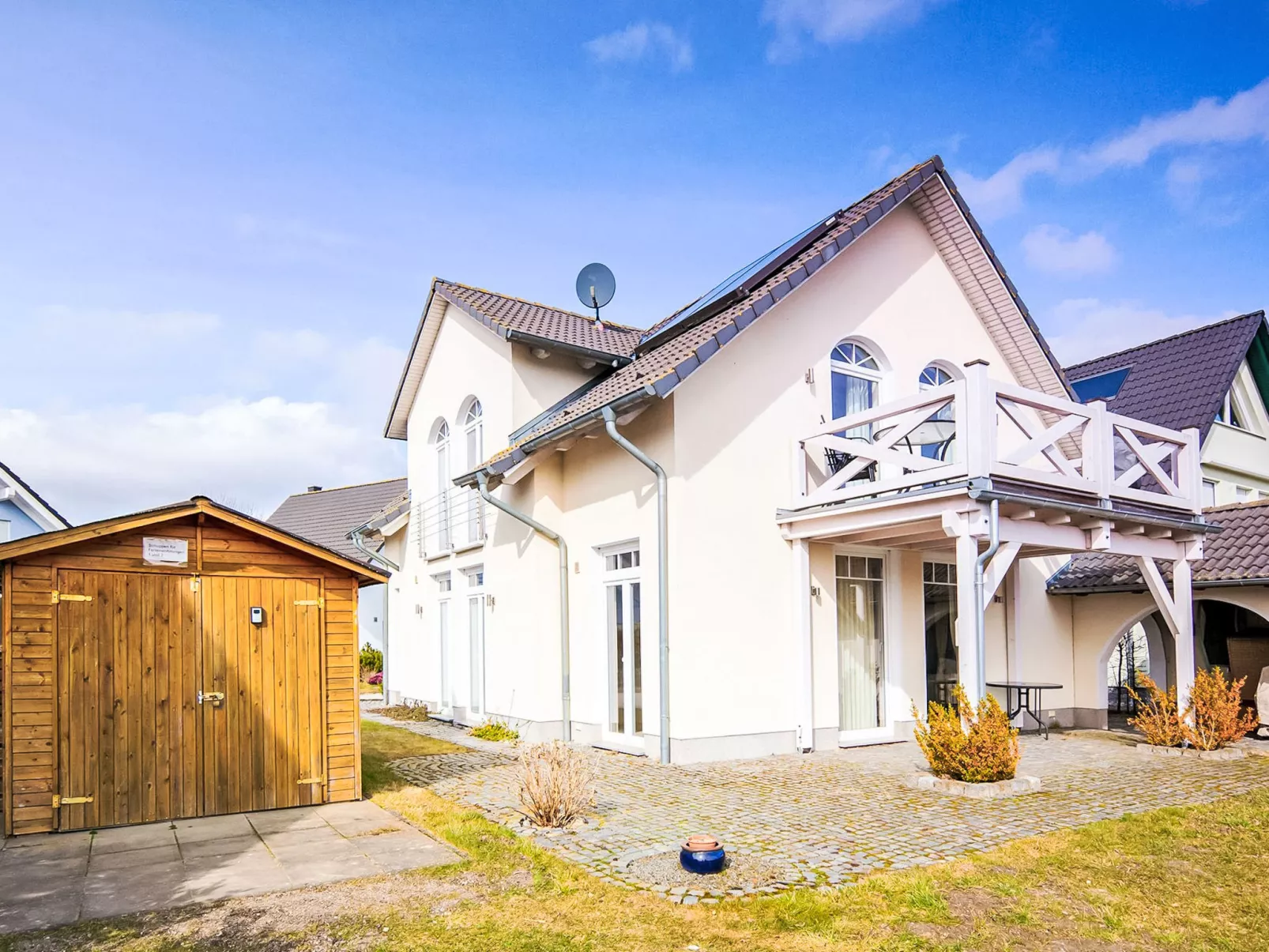 Appartement in Zinnowitz mit Grill