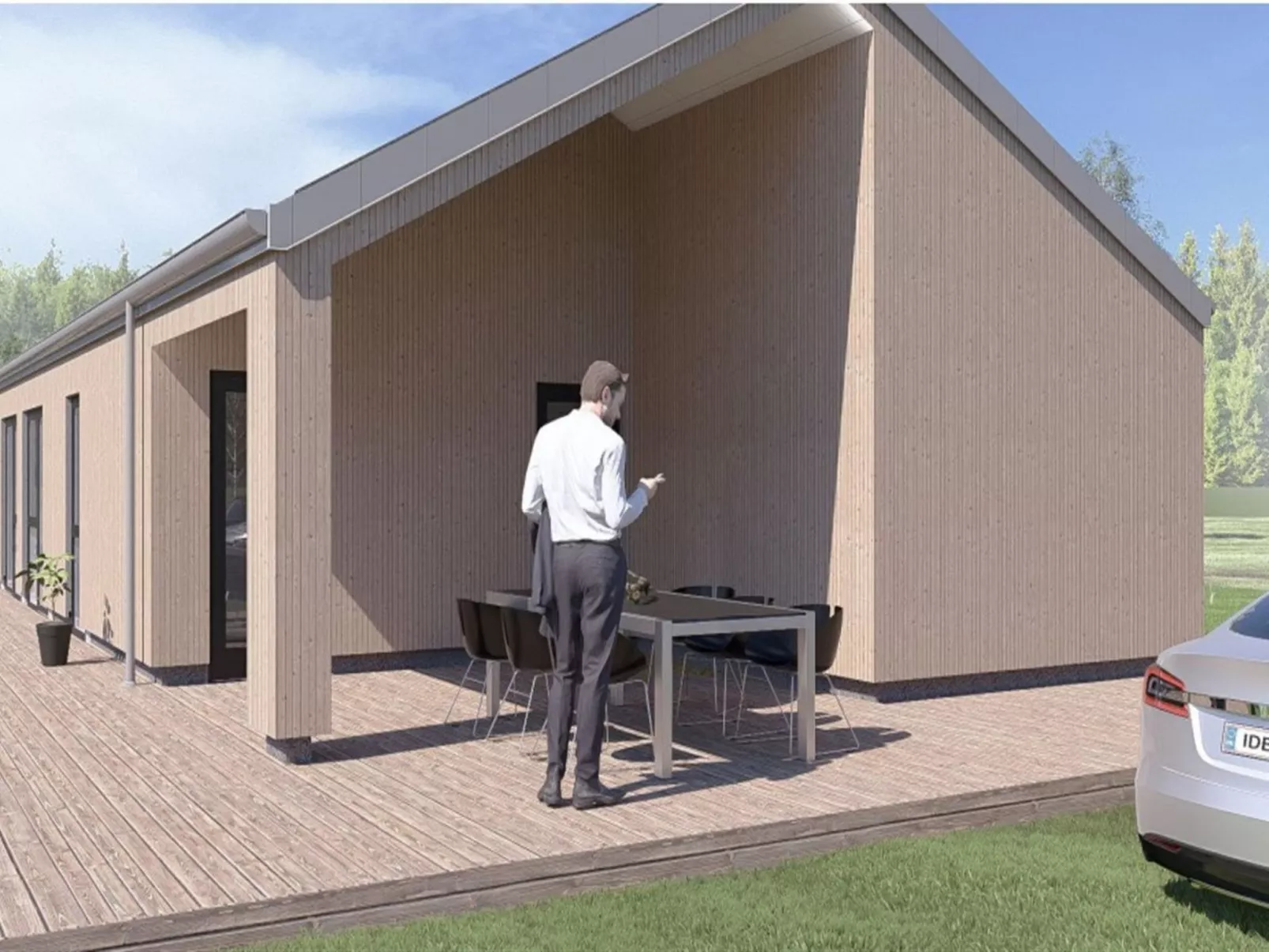 "Adna" - 1.4km from the sea - Binnen