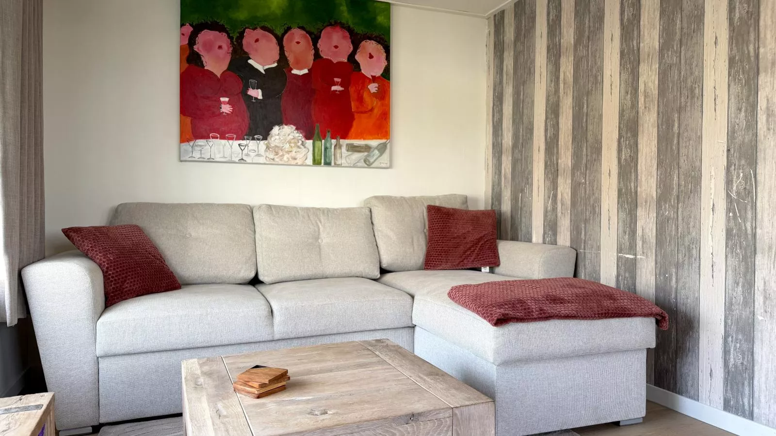 T Heische hofje - Woonkamer