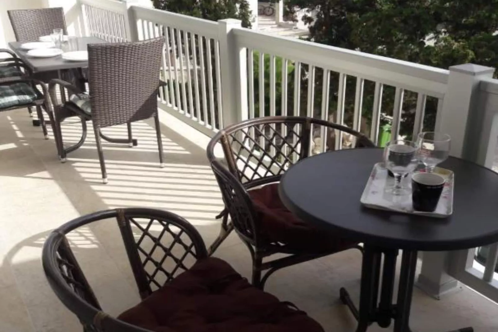 Charming Apartment Dokoza - MARINA IV - Two Bedroom Apartment with Sea View - Terrasbalkon