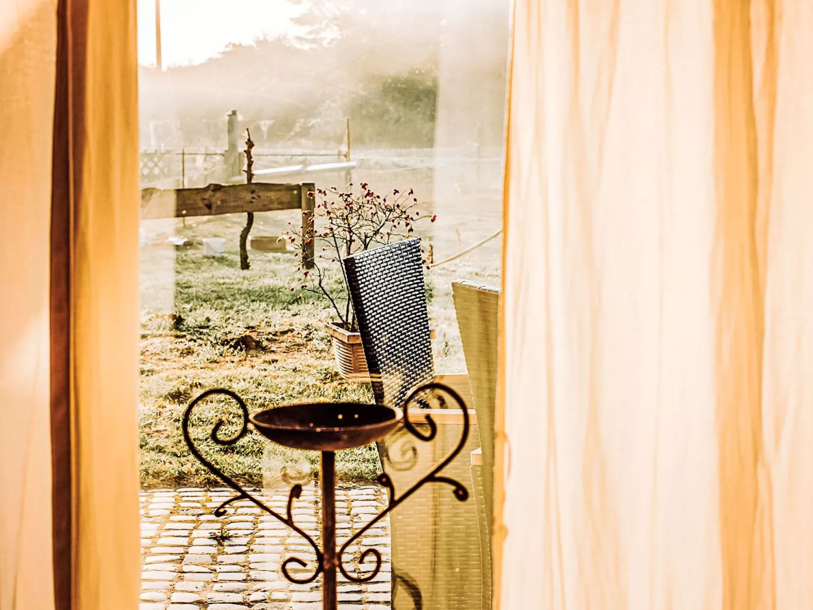 Appartement in Zinnowitz mit Grill - Buiten