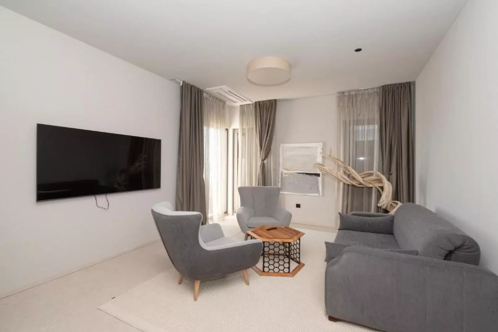 Luxury Beachfront Villa Malia Trogir with Pool - Woonkamer