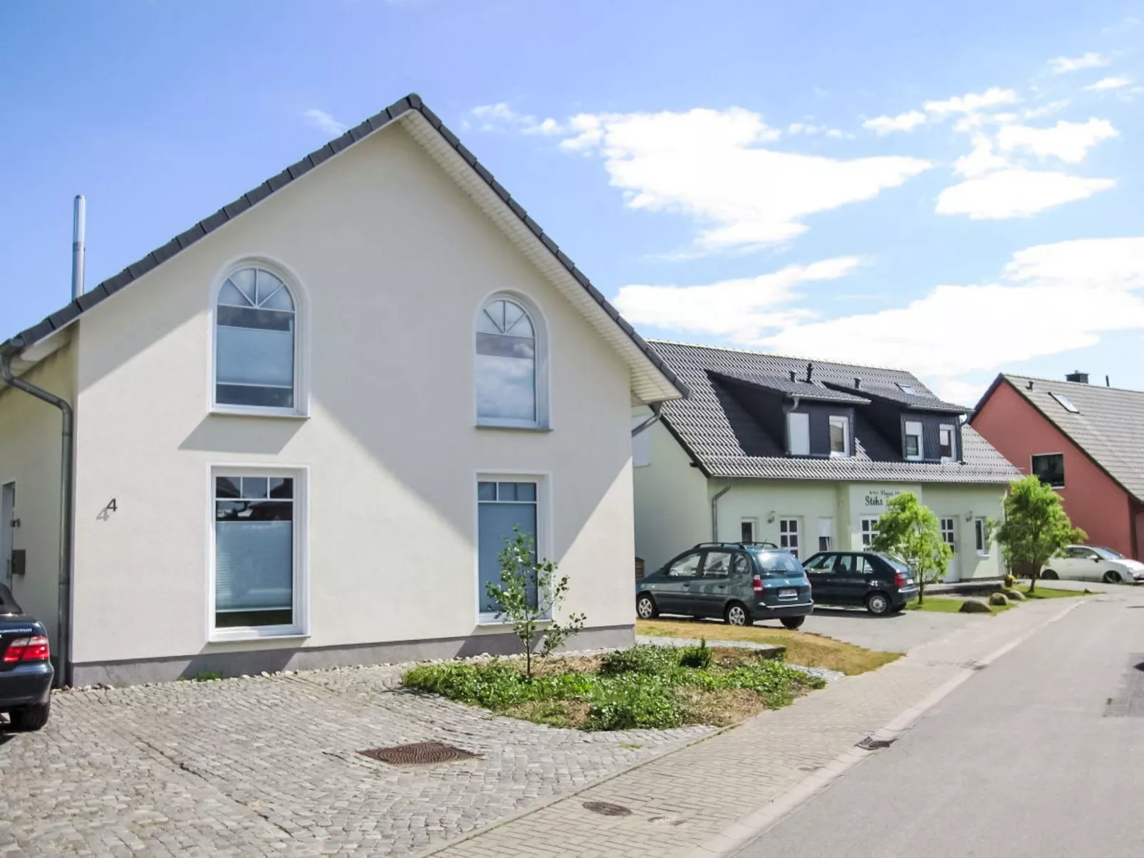 Appartement in Zinnowitz mit Grill - Buiten