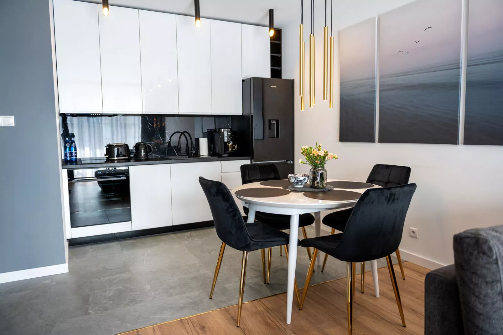 	Apartament Spadochroniarzy 8b/22 Dziwnów-Woonkamer