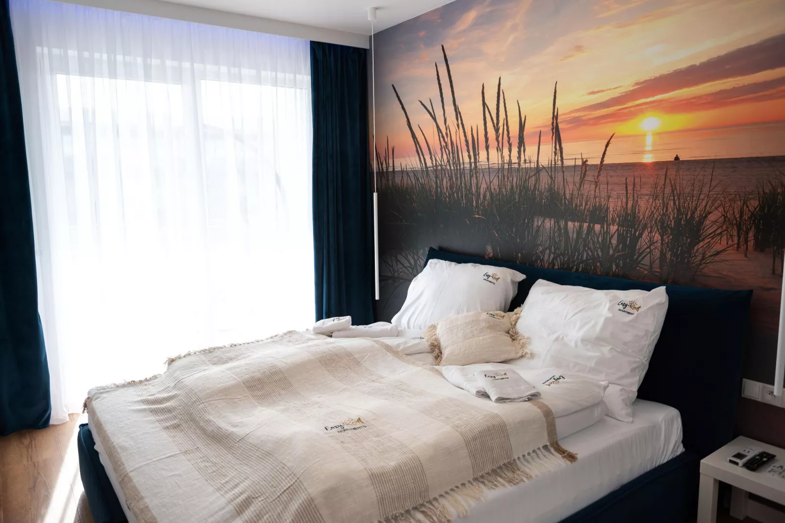 	Apartament Spadochroniarzy 8b/22 Dziwnów-Slaapkamer