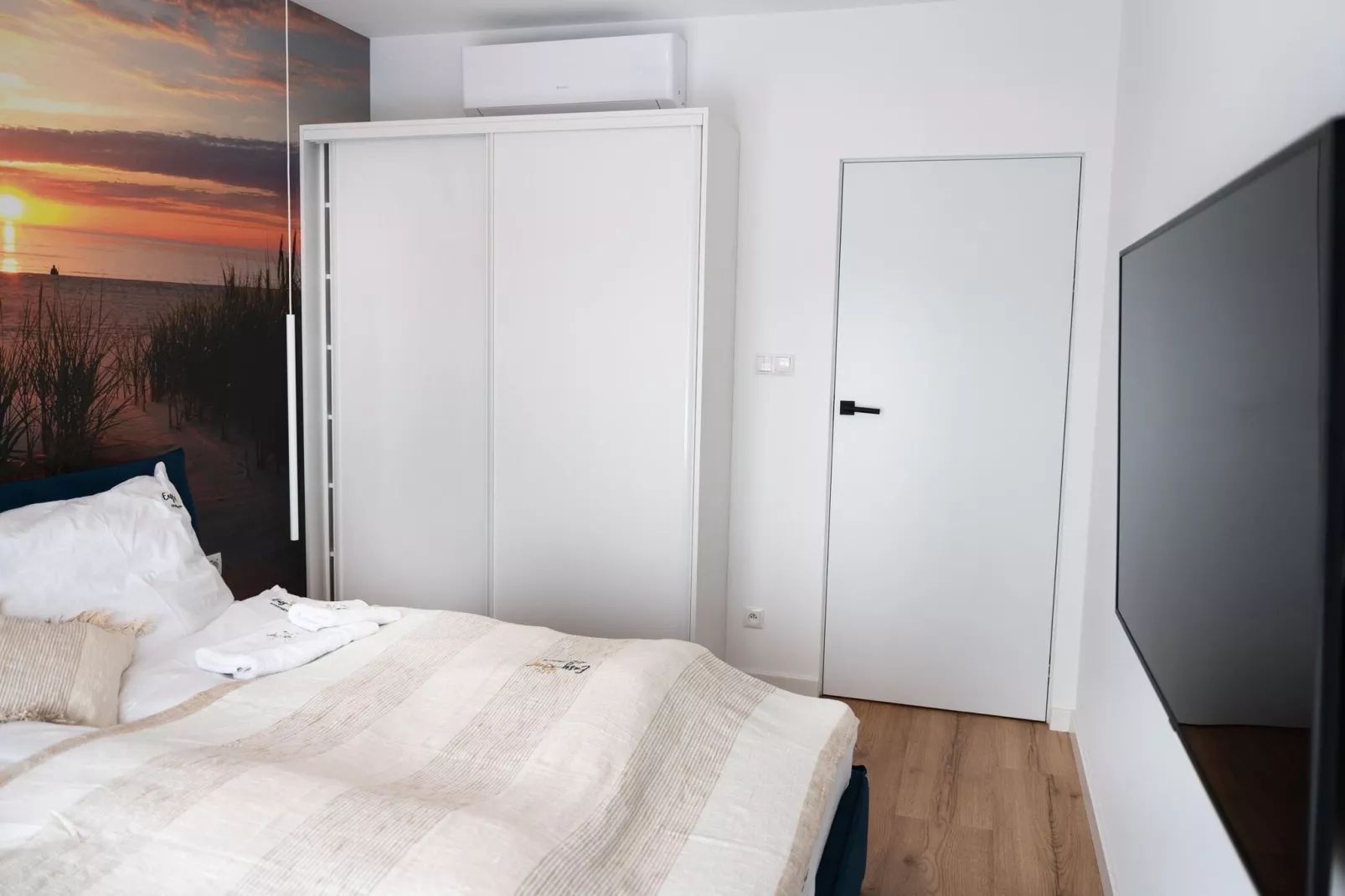 	Apartament Spadochroniarzy 8b/22 Dziwnów-Slaapkamer