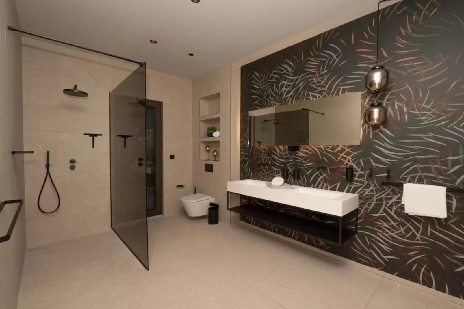 Luxury Beachfront Villa Malia Trogir with Pool - Badkamer