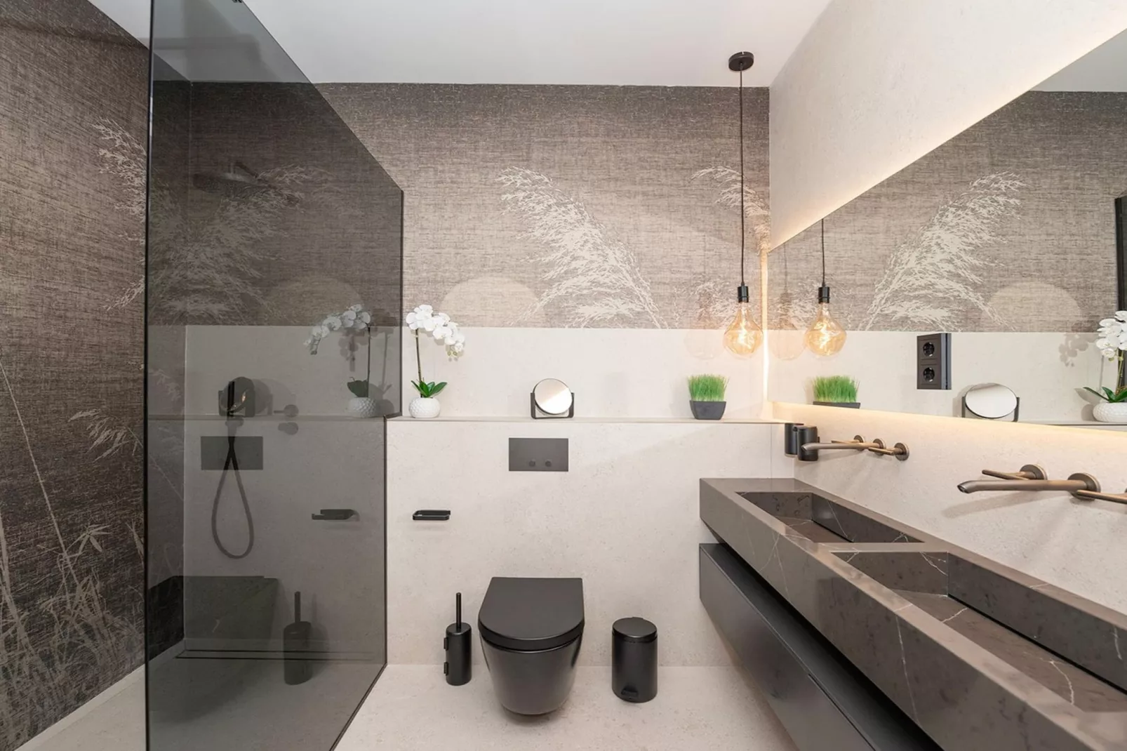 Luxury Beachfront Villa Malia Trogir with Pool - Badkamer