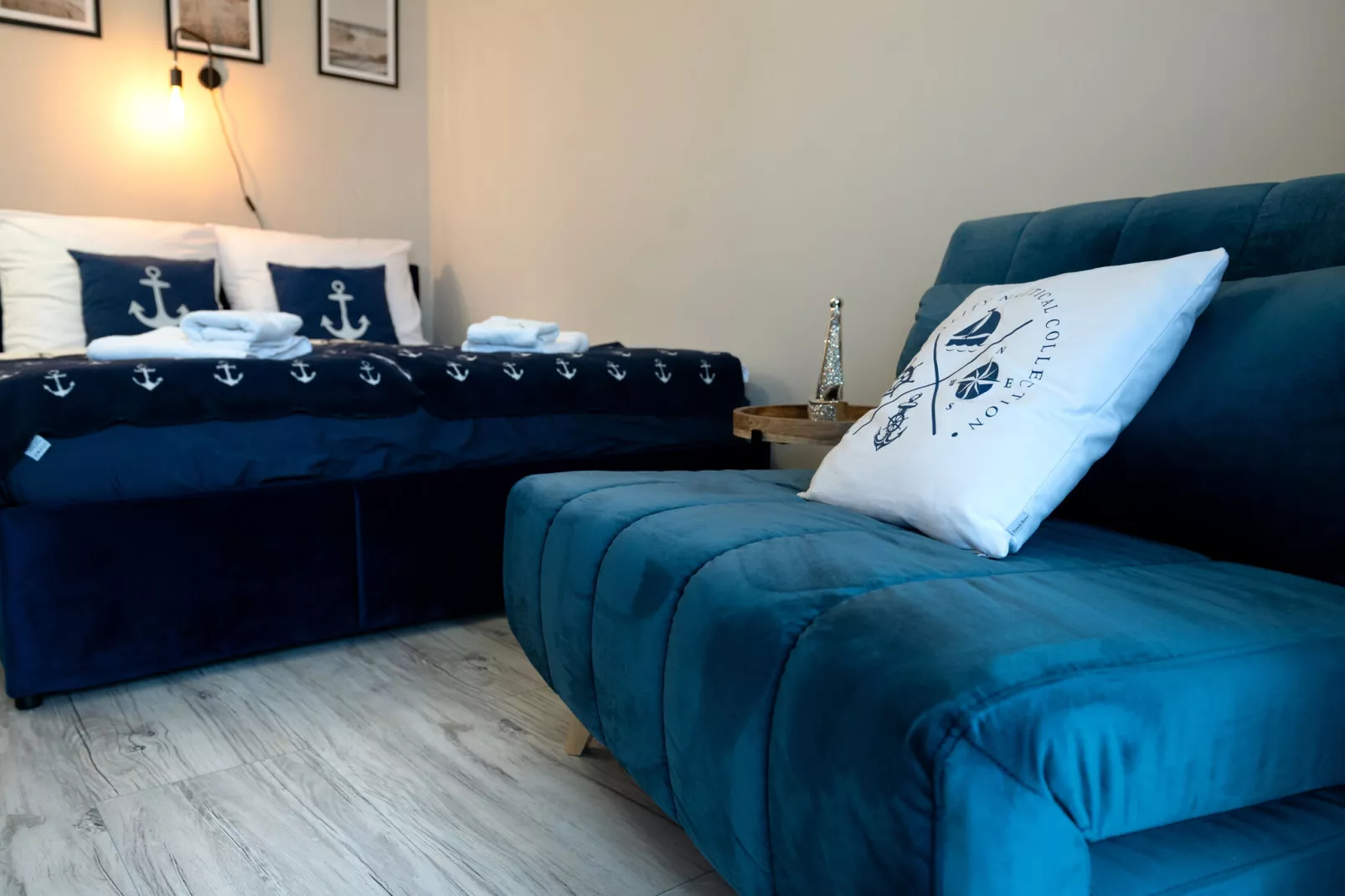 Apartament Spadochroniarzy 4A/12 Dziwnów-Slaapkamer