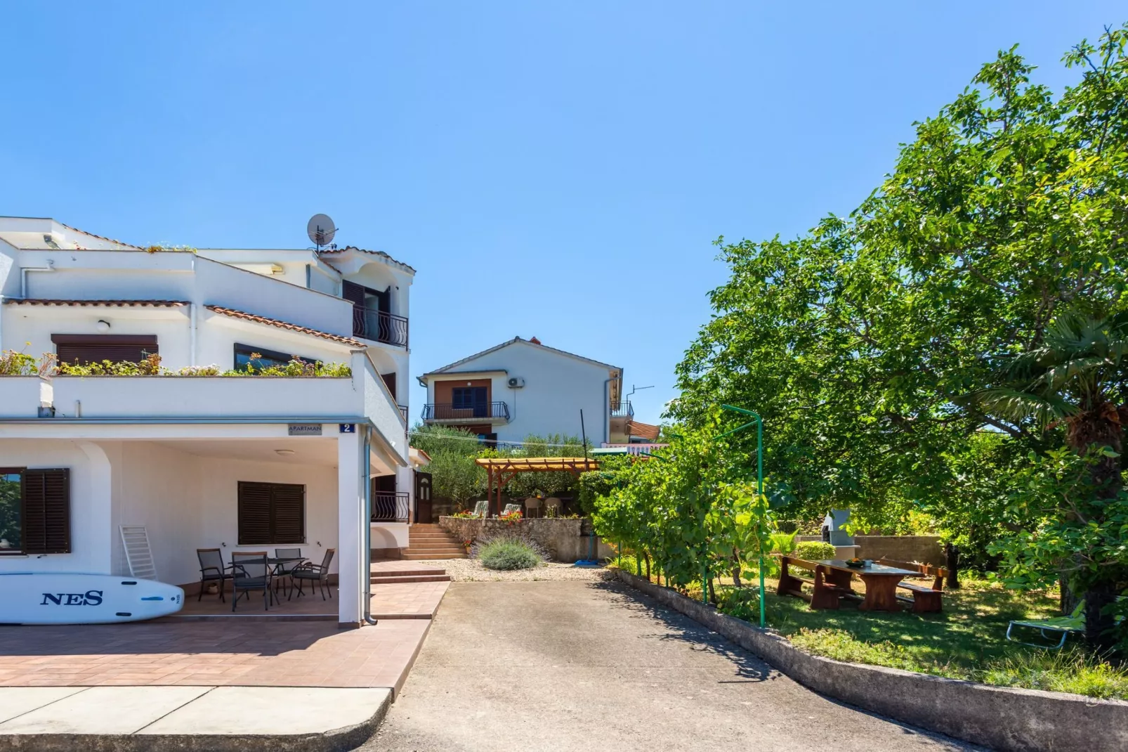 Apartment Anivija - One Bedroom Apartment with Terrace - Buitenlucht