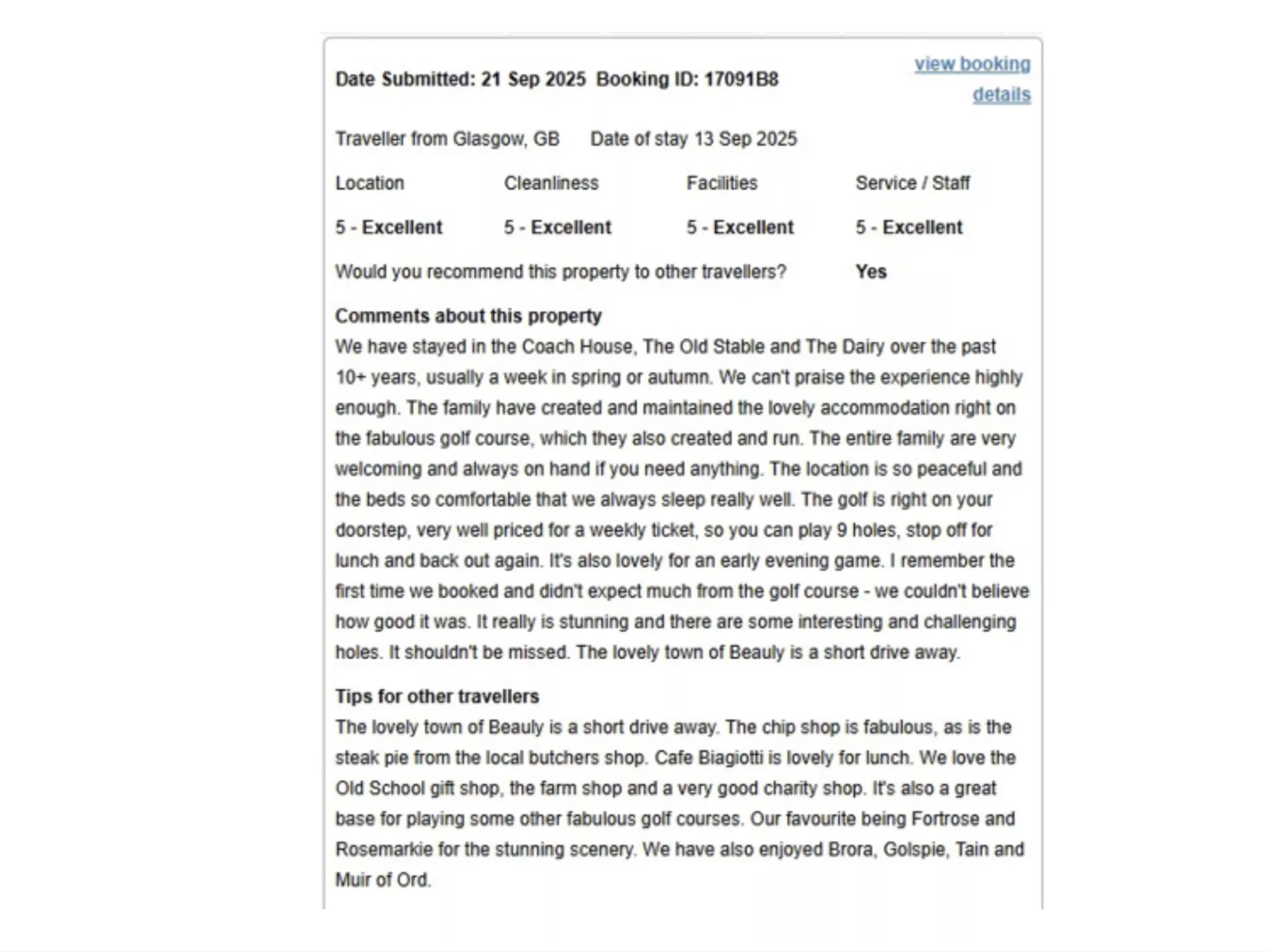 Old Dairy on Aigas Golf Course - Binnen