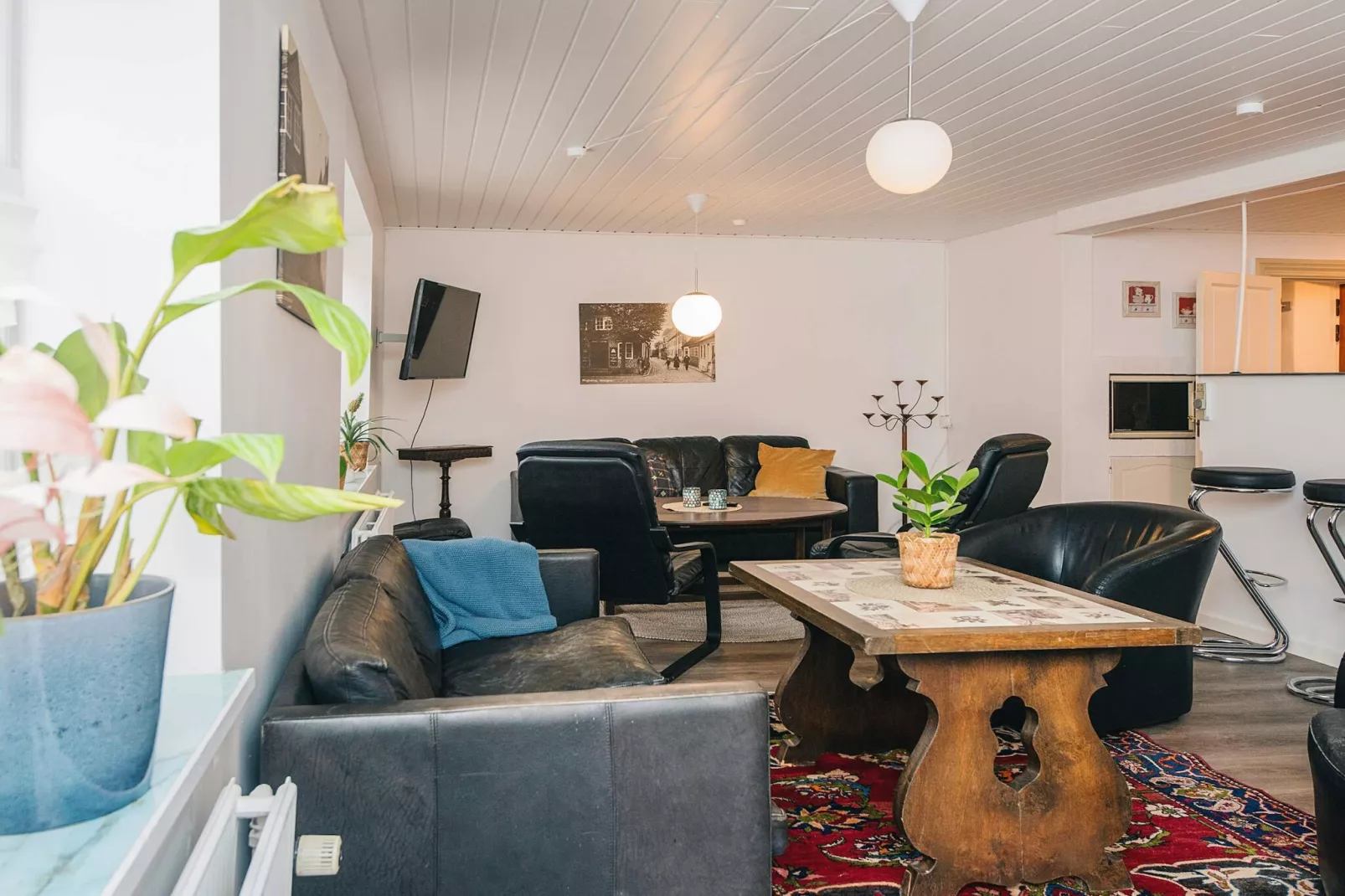 Ringkøbing herenhuis met spa en activiteitenruimte - Binnen