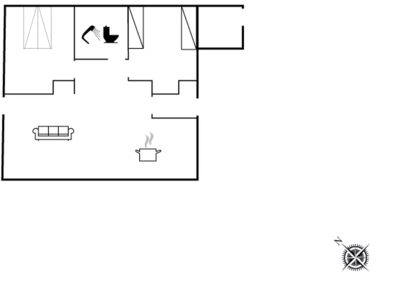 "Catha" - 200m from the sea - Binnen