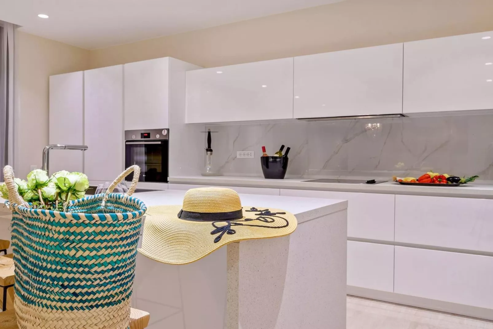 Luxury Seafront Villa Raquel Solta with Pool, Gym