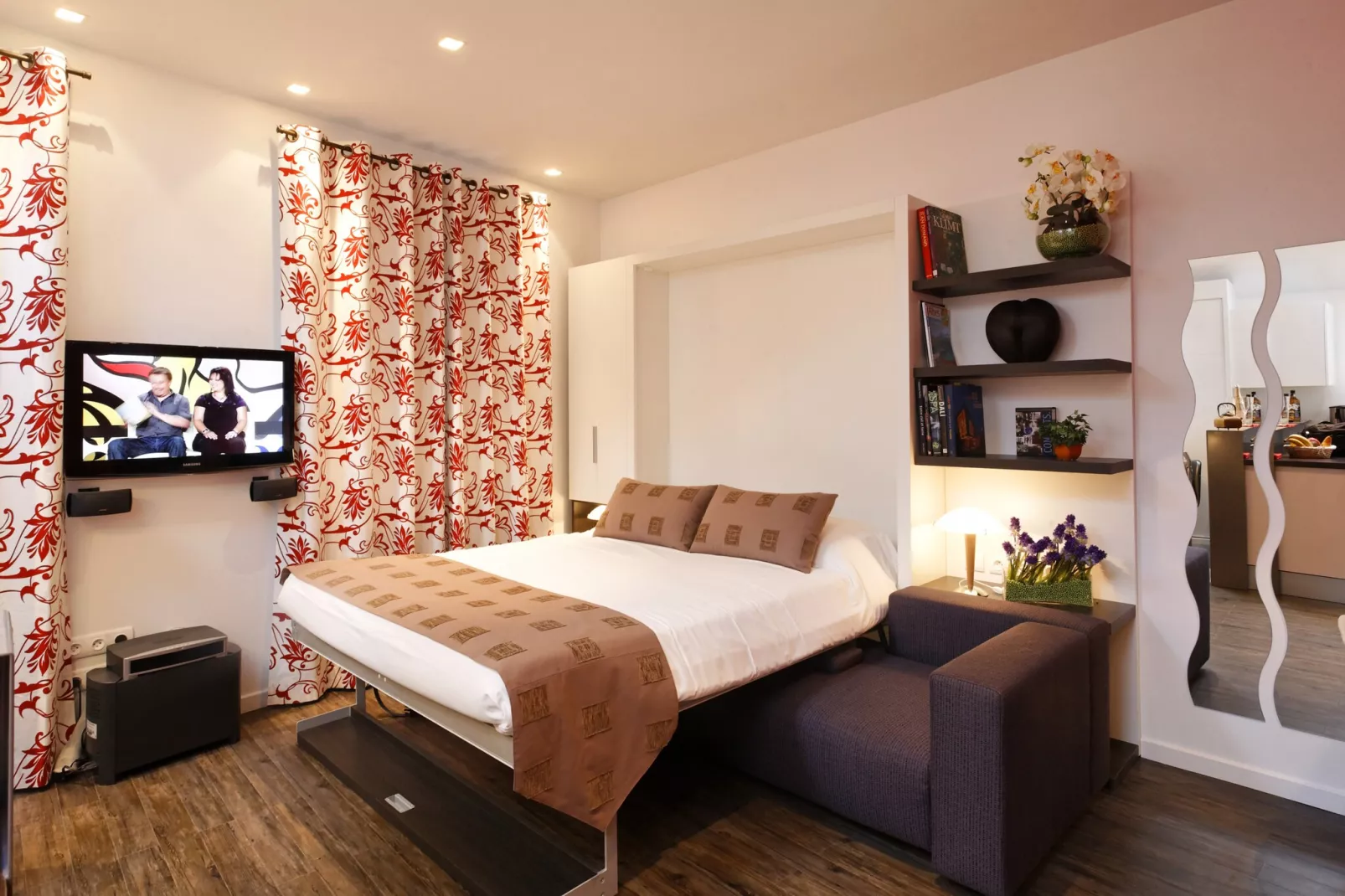 Studio La Savoyarde pour 2 personnes - Slaapkamer