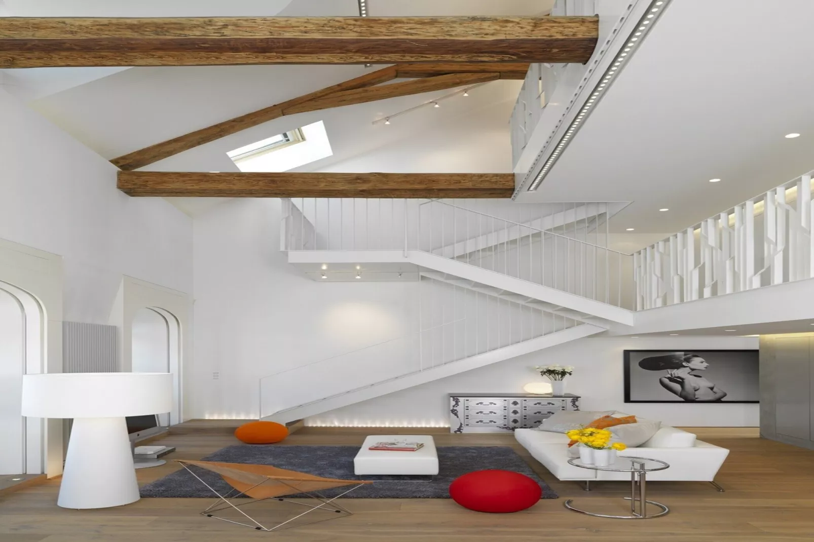 Le Loft d'Annecy - Woonkamer