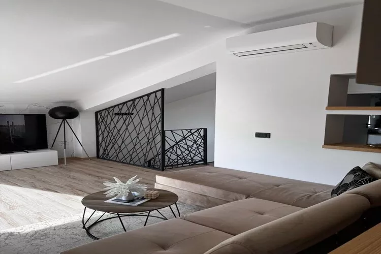 Premium Apartment Seaview - Woonkamer