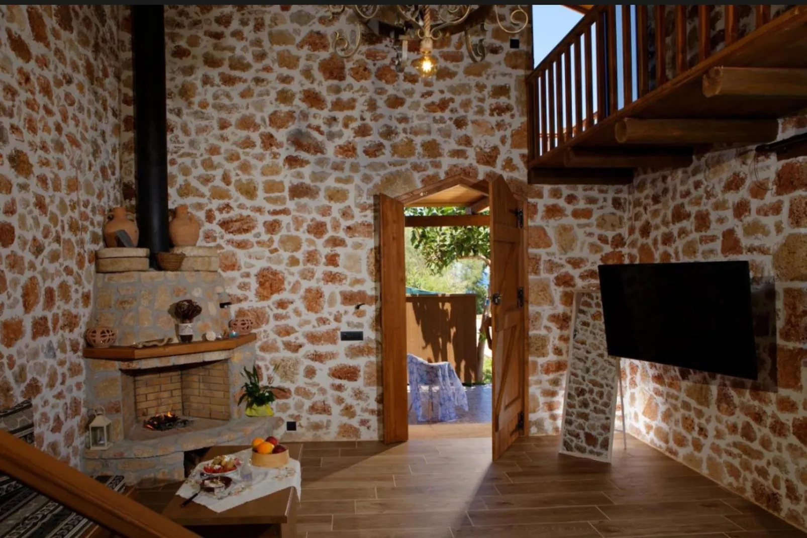 Seafront Villa Kallia & George - Hal-ontvangst