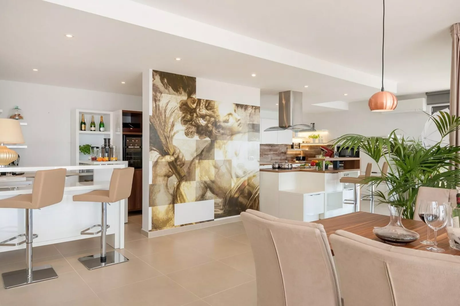 Luxury Villa Happiness Omis with Pool, Gym & Sauna - Eetkamer