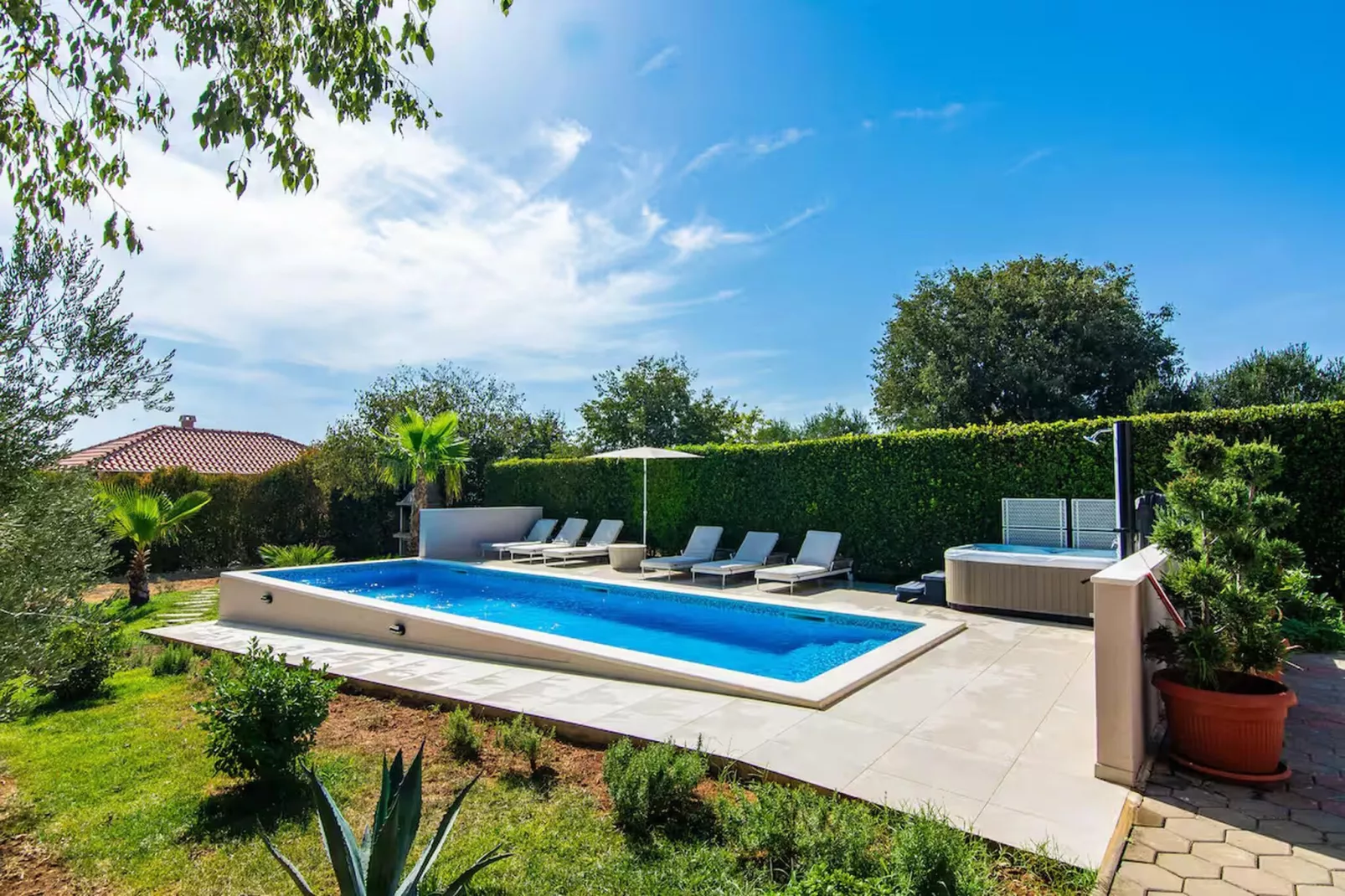 Holiday house Zupan - Zwembad